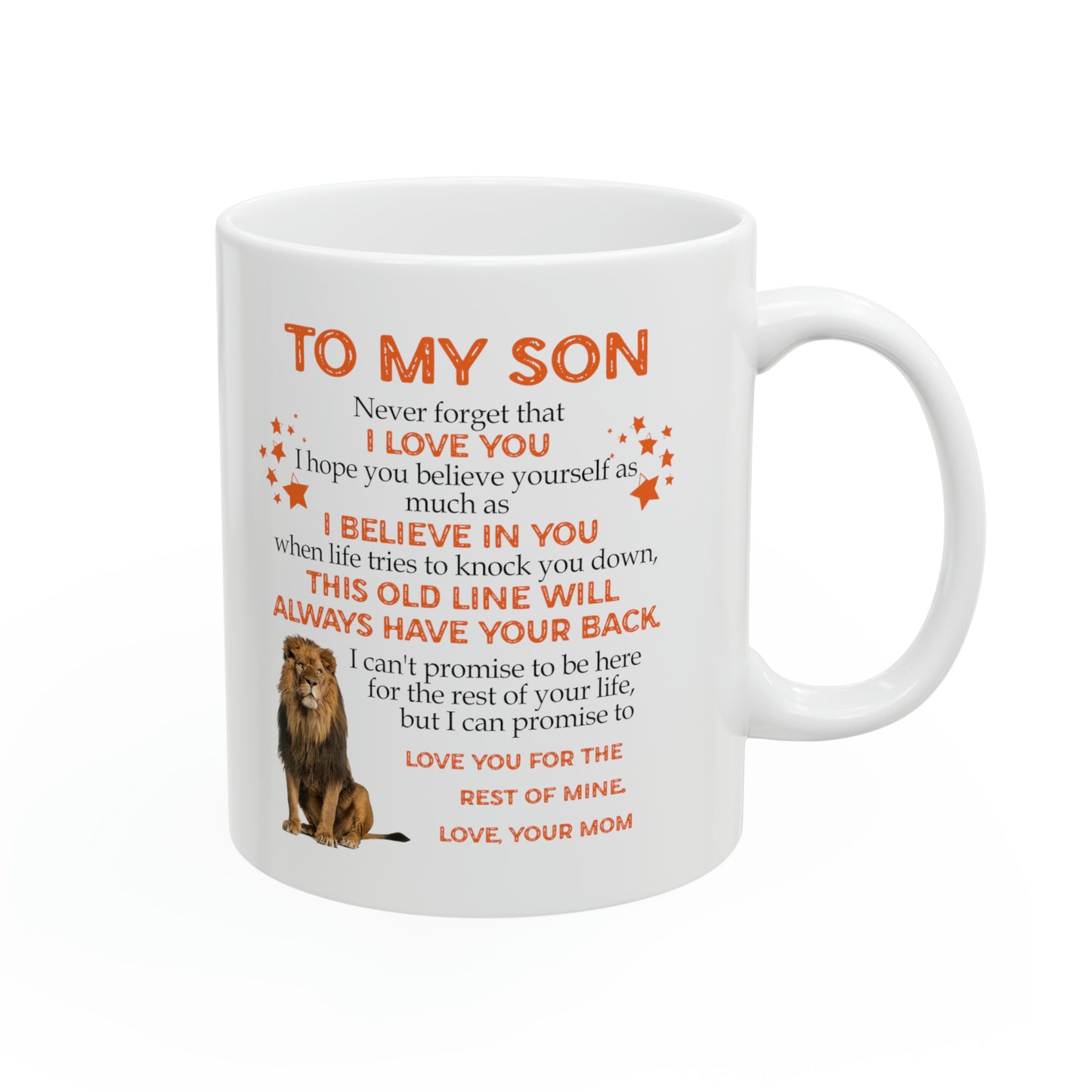 To My Son | Ceramic Mug, 11oz