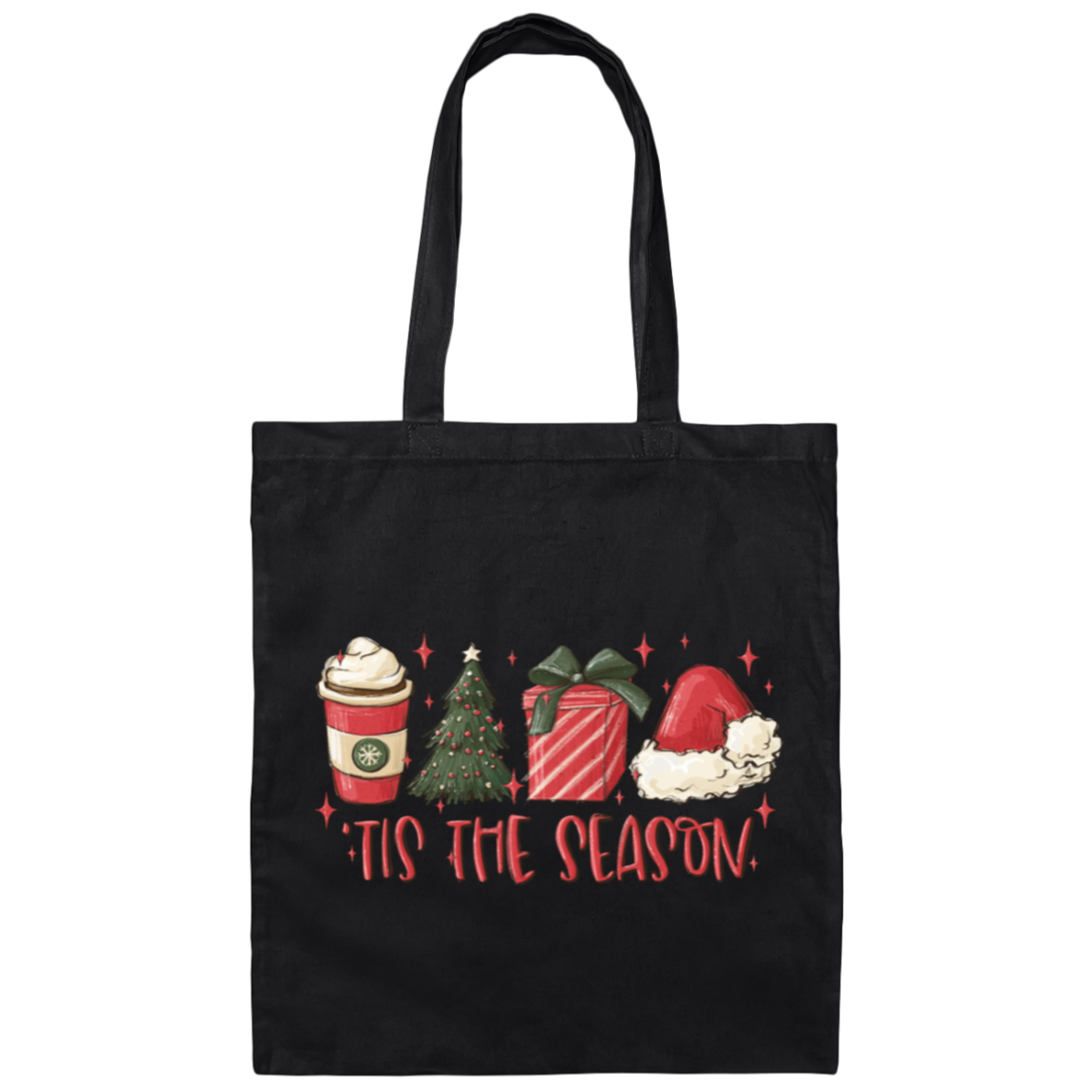 Tis the Season Canvas Tote Bag