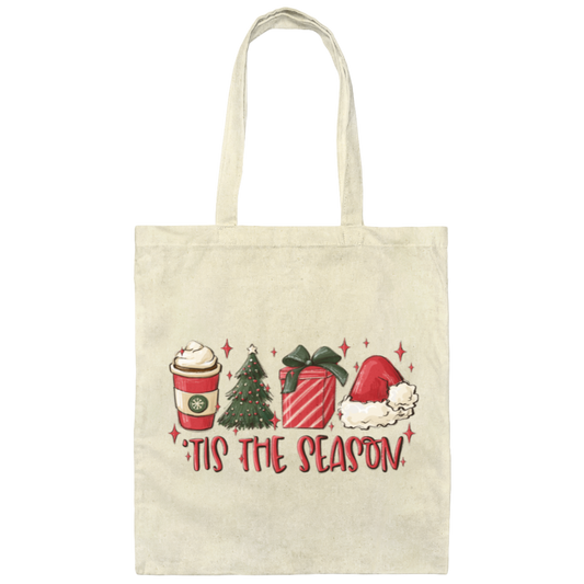 Tis the Season Canvas Tote Bag