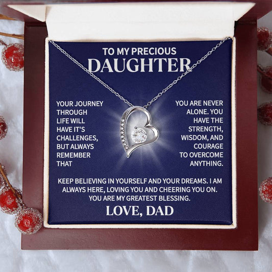 To My Precious Daughter - Love Dad