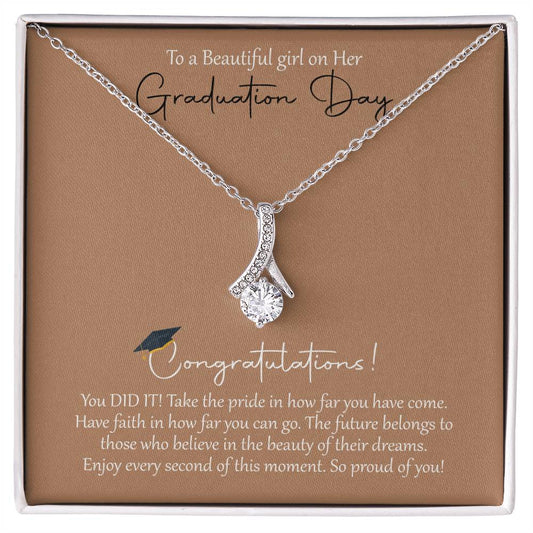 To A Beautiful Girl On Graduation Day | Alluring Beauty Necklace