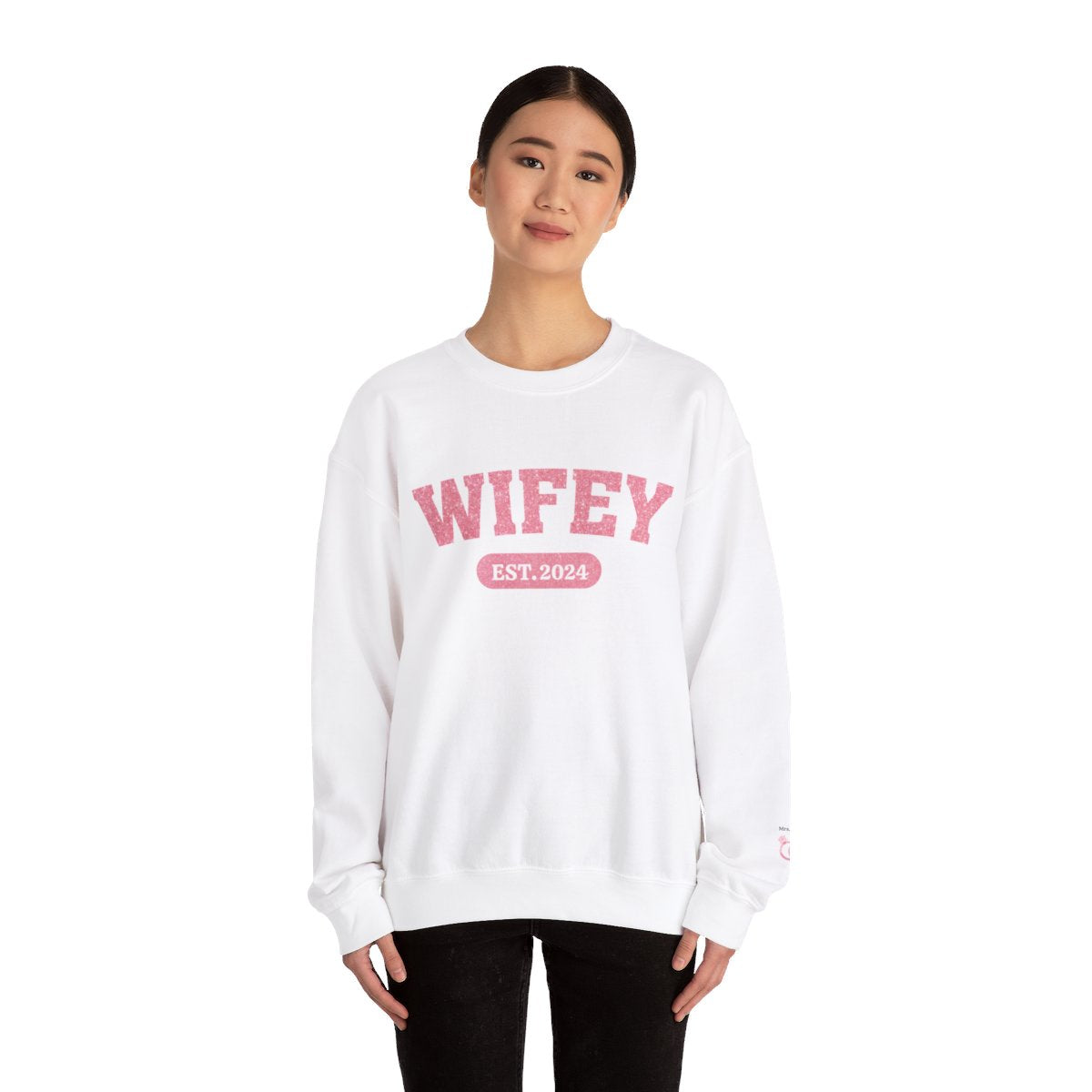 Personalized WIFEY Crewneck Sweatshirt